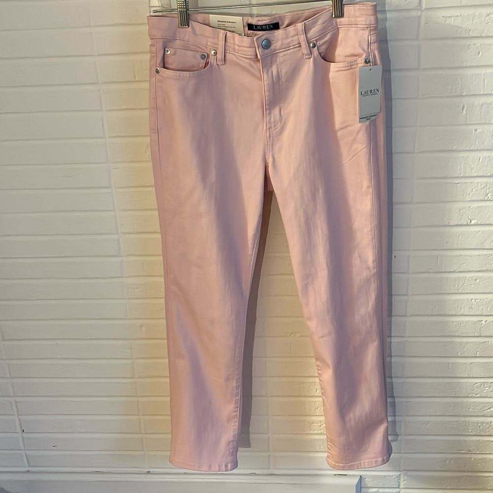 Lauren Ralph Lauren Premier Straight Crop Jeans